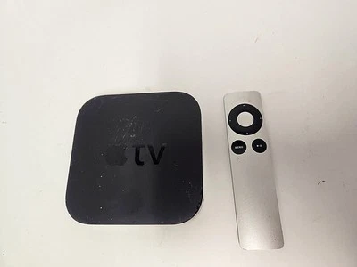 Apple TV 3rd Gen A1469 Streaming Media Player with Remote – Untested, No Cords - Image 1 of 4
