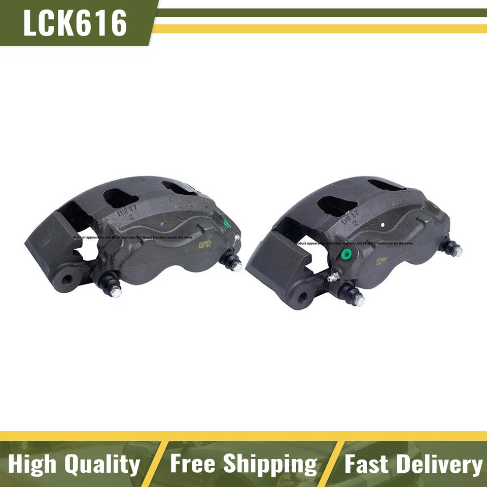 Pinzas de freno delanteras izquierda y derecha y soporte para Ford E-350 Econoline 1995-1998 Foto 1 de 4