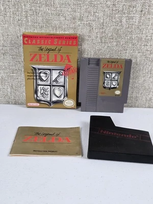 NES Legend of Zelda(Nintendo NES, 1987) Complete CIB No Map - Image 1 of 4