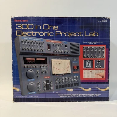 Radio Shack Science Fair 300-in-One Electronic Project Lab with Manual - Image 1 of 4