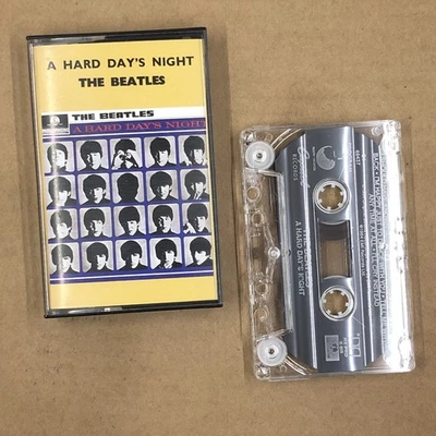 THE BEATLES Cassette Tape Rock Pop A HARD DAYS NIGHT REMASTERED PARLOPHONE - Image 1 of 4