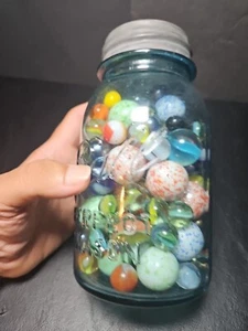 Márbles Lot 4 Lbs Vtg - Picture 1 of 9