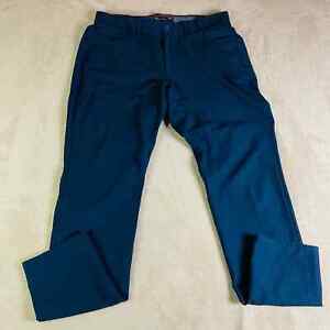 Under Armour Drive 5 Pocket Golf Pants Men 36x32 Blue Stretch Polyester Outdoor