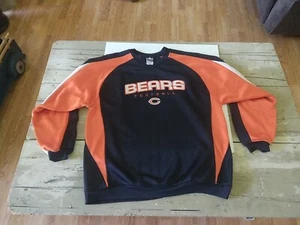 Reebok NFL Chicago Bears Football Crew Neck Pullover Sweatshirt Men’s Size Large - Picture 1 of 6