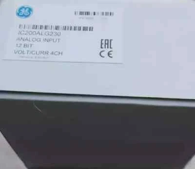 New Factory Sealed GE IC200ALG230 Fanuc Analog Input Module IC200ALG230 - Image 1 of 2