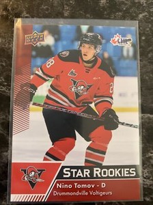 Nino Tomov 2022-23 Upper Deck CHL  #396 Star Rookies  Red