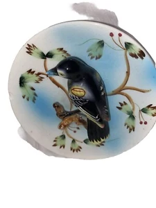 Baltimore Oriole Napco Hanging Ceramic Plate Bird Wall Decor 3D As Shown - Picture 1 of 10