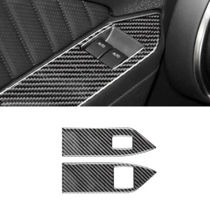 For Ford Mustang 2005-2009 Carbon Fiber Interior Window Lift Switch Cover Trim - Bild 1 von 6