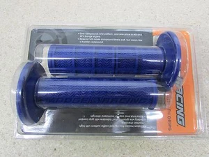 MOOSE BLUE MX GRIPS YAMAHA YZ250 YZ125 YZ80 YZ85 TTR125 YZ250F YZ450F YZF YZ TTR - Picture 1 of 1