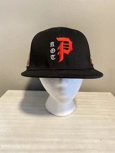 Primitive x Attack On Titan Hat AOT Black Snapback NEW NWOT Eren Jaeger - Picture 1 of 6