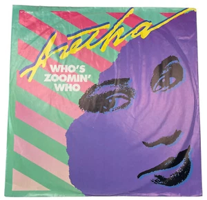 Aretha Franklin Who’s Zoomin’ Who Vinyl Record 12” 33 RPM Maxi Single X-14243 - Picture 1 of 12
