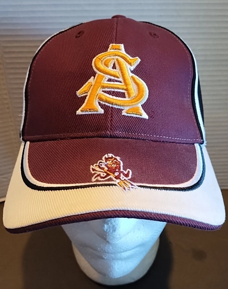 Arizona State SUN DEVILS Cap Baseball Hat Sporty Look - Image 1 of 4