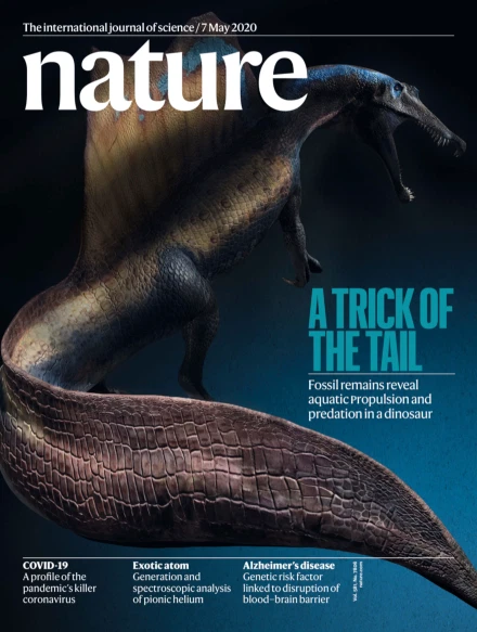 Nature: The International J. of Science - "A Trick of the Tail" - 7 May 2020 - Image 1 of 1