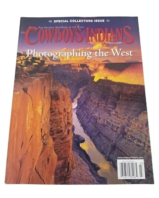 COWBOYS & INDIANS MAGAZINE ~ PHOTOGRAPHING THE WEST ~ MARCH 2009 - Image 1 of 4