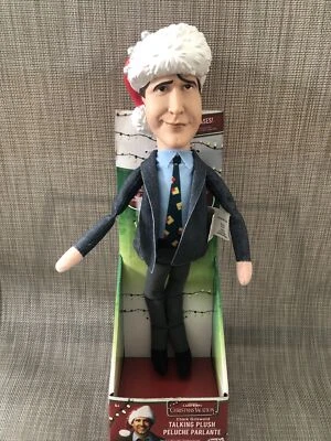 Clark Griswold 12 英寸圣诞假期会说话毛绒拉绳娃娃 16 个短语 — 第 1/2 张图片