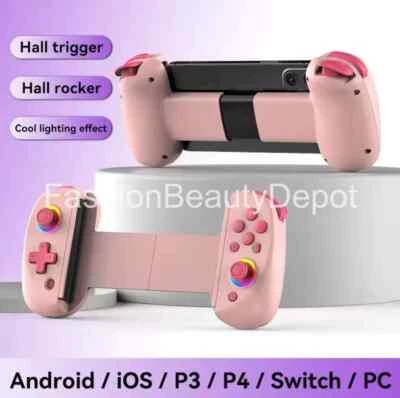 Tablet Phone Controller BSP D8 Wireless Bluetooth Switch PC PS4  IOS Android RGB - Image 1 of 4