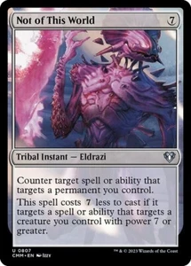 MTG - NOT OF THIS WORLD - Commander Masters (U) - Picture 1 of 1