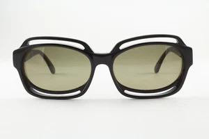 Rare Authentic Veronika Wildgruber JDL 10-11-01 55mm Black Sunglasses France - Picture 1 of 6
