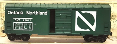 (N) Kadee MICRO-TRAINS 24377 Box Car Green Ontario Northland ONT 92077 NIB / EF3 - Image 1 of 2