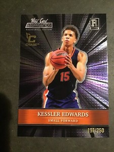 2021-22 Wild Card Alumination Bball Kessler Edwards Rookie Chase Card #197/250