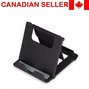 Universal Phone Stand Desk Holder Tablet Compatible for iPhone Samsung 10 black - Photo 1 sur 3