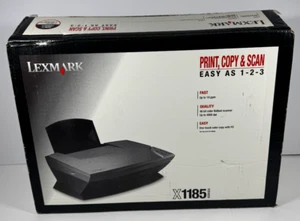 Lexmark JetPrinter X1185 All-In-One Inkjet Printer Print, Copy, Scan - OPEN BOX - Afbeelding 1 van 18