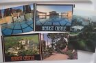 Lot of (5) Hearst Castle, San Simeon, California Historical Monument Postcards