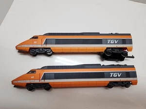 Locomotora trenes Atlas Tgv escala Ho motor bala naranja 42 Plus maniquí  - Imagen 1 de 11