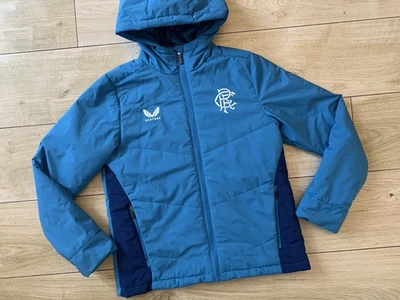 Boys Padded CASTORE GLASGOW RANGERS Jacket (age12-13) - Image 1 of 4
