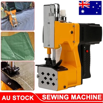 Portable Electric Sewing Machine Handheld Bag Closer Seal Stitcher High Speed AU - image 1 of 4
