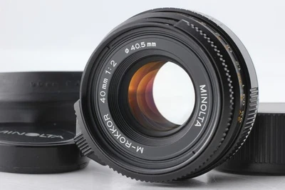 Late !【MINT w/ Hood】 Minolta M-Rokkor 40mm f/2 Lens Leica M For CL CLE JAPAN - Image 1 of 4
