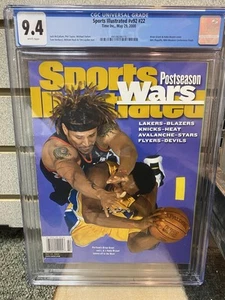 Kobe Bryant Brian Grant Sports Illustrated CGC 9.4 Newsstand 5/29/2000 Lakers - Picture 1 of 5