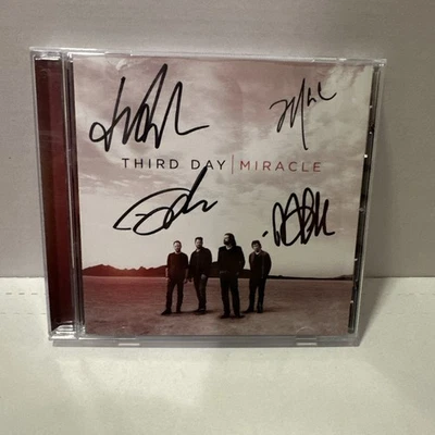 Third Day - Miracle CD, 2012, Essential Records, Southern Rock, SIGNED AUTO Foto 1 de 2