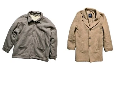 Chaqueta Abrigo Gap Niños Niños XXL Beige Lote De 2 Foto 1 de 4