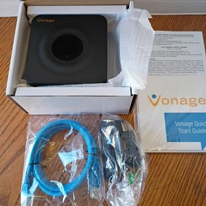 Vonage Grandstream HT802 Dual Port Analogowy adapter telefoniczny Nowy Open Box - Zdjęcie 1 z 7