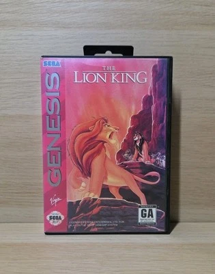 THE LION KING Sega Genesis USA AMERICAN NTSC Version Game - Image 1 of 4