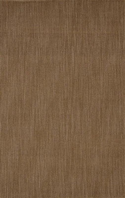 Dalyn MC100 Mocha Brown Solid Modern 2x8 Runner Wool Area Rug - Approx 2'3"x8' - Image 1 of 3