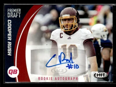 2017 SAGE HIT #A10 Cooper Rush Autographs RC - Image 1 of 2