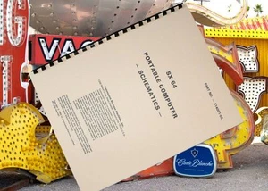 Manual de esquemas de computadora portátil COMMODORE SX 64 SX64 - Imagen 1 de 2