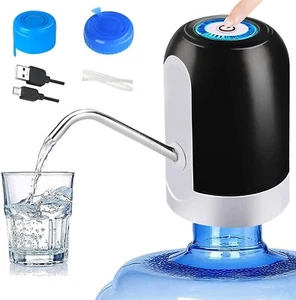 "Dispensador De Agua Electrico Automatico USB Para Botellon Botellones 5 Galones - Picture 1 of 8