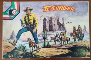 TEX WILLER - RARO GIOCO DA TAVOLO CLEMENTONI 1975 PEZZI ORIGINALI COMPLETO 100% - Foto 1 di 9