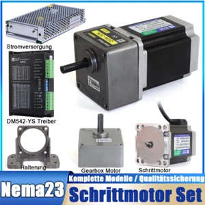 Motor paso a paso Nema 23 caja de cambios 57BYG250 1,2Nm 1,8Nm 2,8Nm eje D 8 mm 1:3 - 1:180 - Imagen 1 de 16