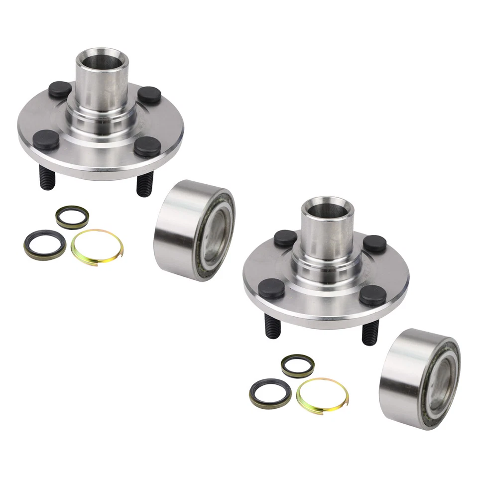 Pair Front Wheel Hub Bearing for 1993-2001 2002 Toyota Corolla Chevy Geo Prizm - Image 1 of 4