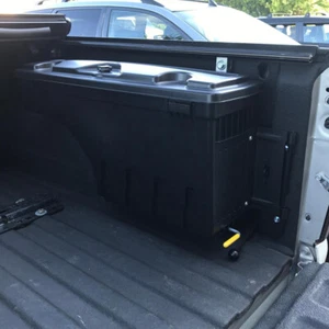Caja de herramientas de almacenamiento de plataforma de camión lateral para camión lateral de pasajeros 02-18 Dodge Ram 1500 2500 3500 - Imagen 1 de 12