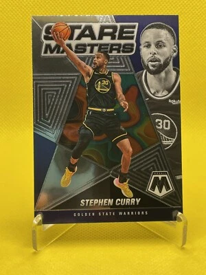 Stephen Curry 2021-22 Panini Mosaic Stare Masters Insert #18 GS Warriors - Image 1 of 2