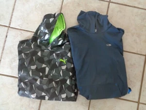 (2)  Boy's -  Pull-Over Hoodies / Jackets - Puma & Champion - Size XL - Picture 1 of 1