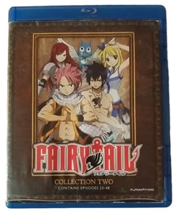 FAIRY TAIL: COLLECTION TWO DVD & BLU-RAY Episodes 25-48 on 8 Disks by Funimation - Picture 1 of 5