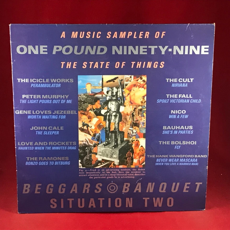 VARIOUS One Pound Ninety Nine 1985 UK VINYL LP Beggars Banquet Cult Ramones B - Image 1 of 1