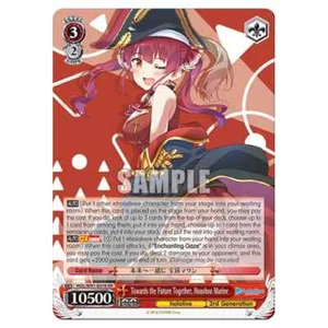 Blanco Negro - Hololive Houshou Marine HOL/W91-E076 RR Tarjeta TCG Anime ENG - Imagen 1 de 1