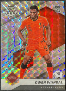 Owen Wijndal Rookie 2021-22 Mosaic Road to Qatar Mosaic Prizm RC Netherlands